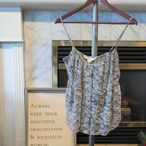 BCBGeneration Abstract Print Spaghetti Strap Camisole Tank Top Size XXS